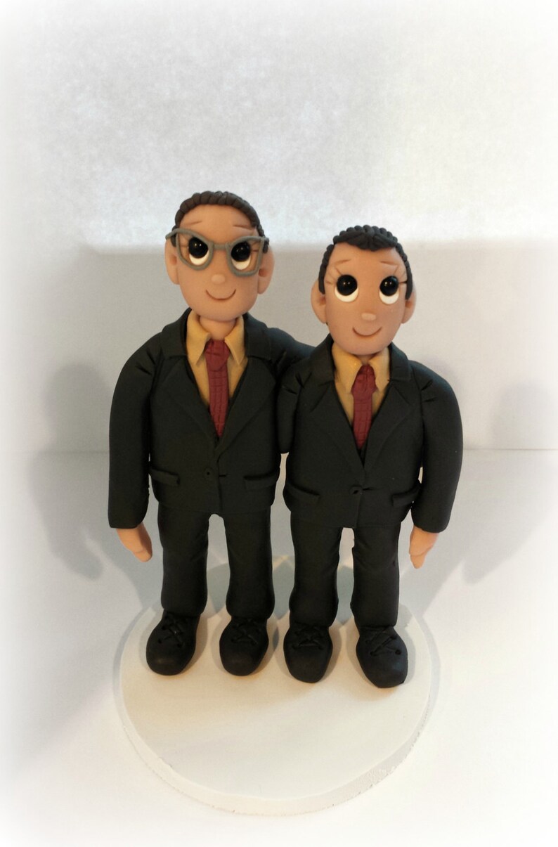 Custom Groom and Groom Wedding Cake Topper Etsy
