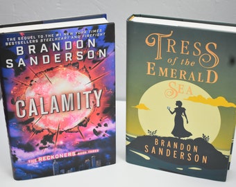 PICK ONE! Brandon Sanderson fantasy fiction books Reckoners, Tress