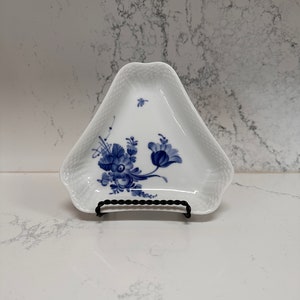 Royal Copenhagen Denmark Triangle Cake Plate