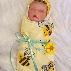 Polymer Clay Bundle Baby hand sculpted OOAK Miniature