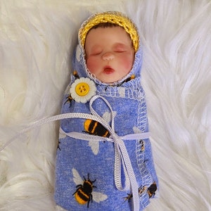 Polymer Clay Bundle Baby hand sculpted OOAK Miniature