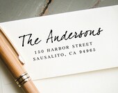 Self Inking Custom Rubber Stamp, Custom Stamp, Personalized Address Stamp, Personalized Stamp, Return Address Stamp