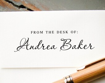 from the desk of etsy personal letterhead from the desk of