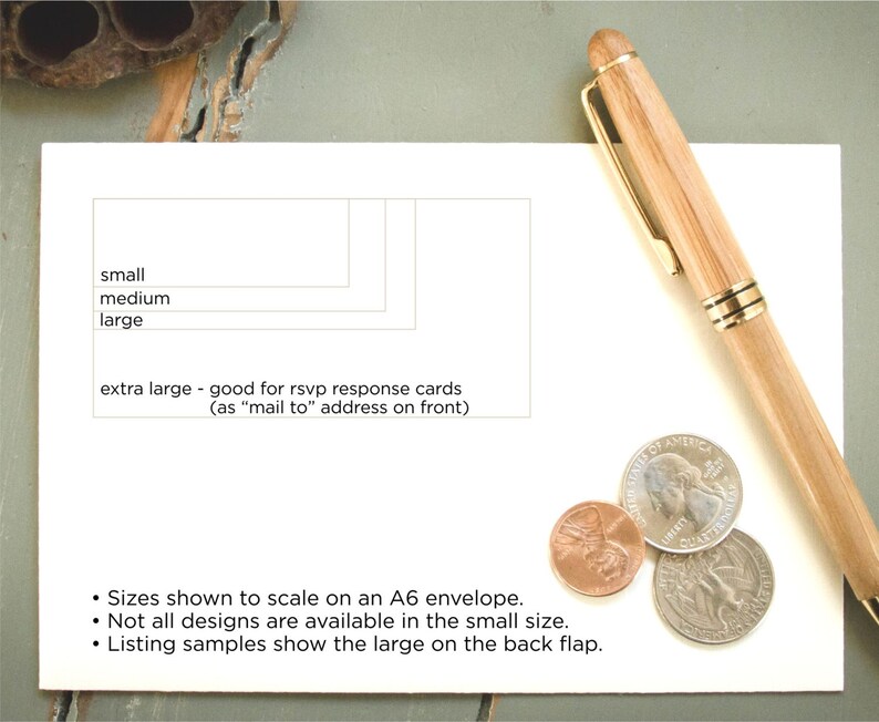 Self-Inking Address Stamp Two Last Names Custom Rubber | Etsy