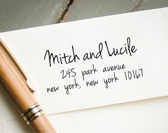 Self Inking Return Address Stamp, Custom Stamp, Personalized Stamp, Custom Address Stamp, Personalized Address Stamp, Bridal Shower Gift