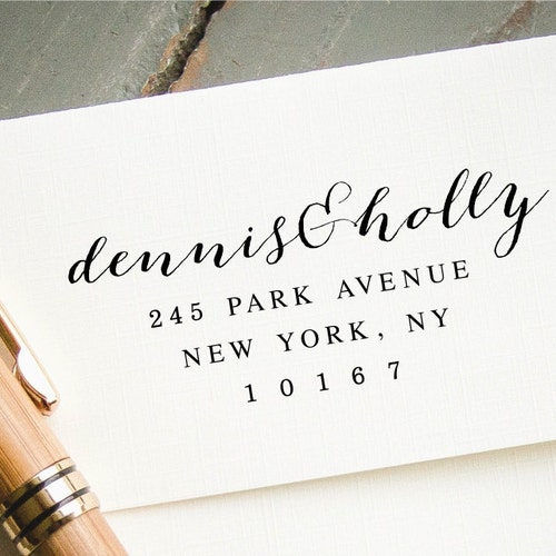 Self Inking Address Stamp, Return Address Stamp, Custom Stamp, Personalized Address Stamp, Custom Address Stamp, Wedding Announcements