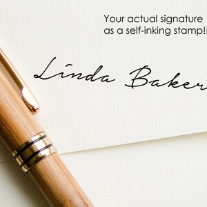 Sello de firma personalizado, Su firma en un sello, Sello de autoentintado, Sello personalizado, Sello personalizado, Membrete personalizado, Papelería personalizada