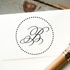 Sello de goma personalizado, sello monograma, monograma personalizado, sello personalizado, sello personalizado, sello de dirección - nueva pareja, regalo de boda