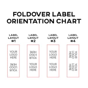 Lux Velvet Customizable Fold-Over Labels 0.75 x 1.75 image 9