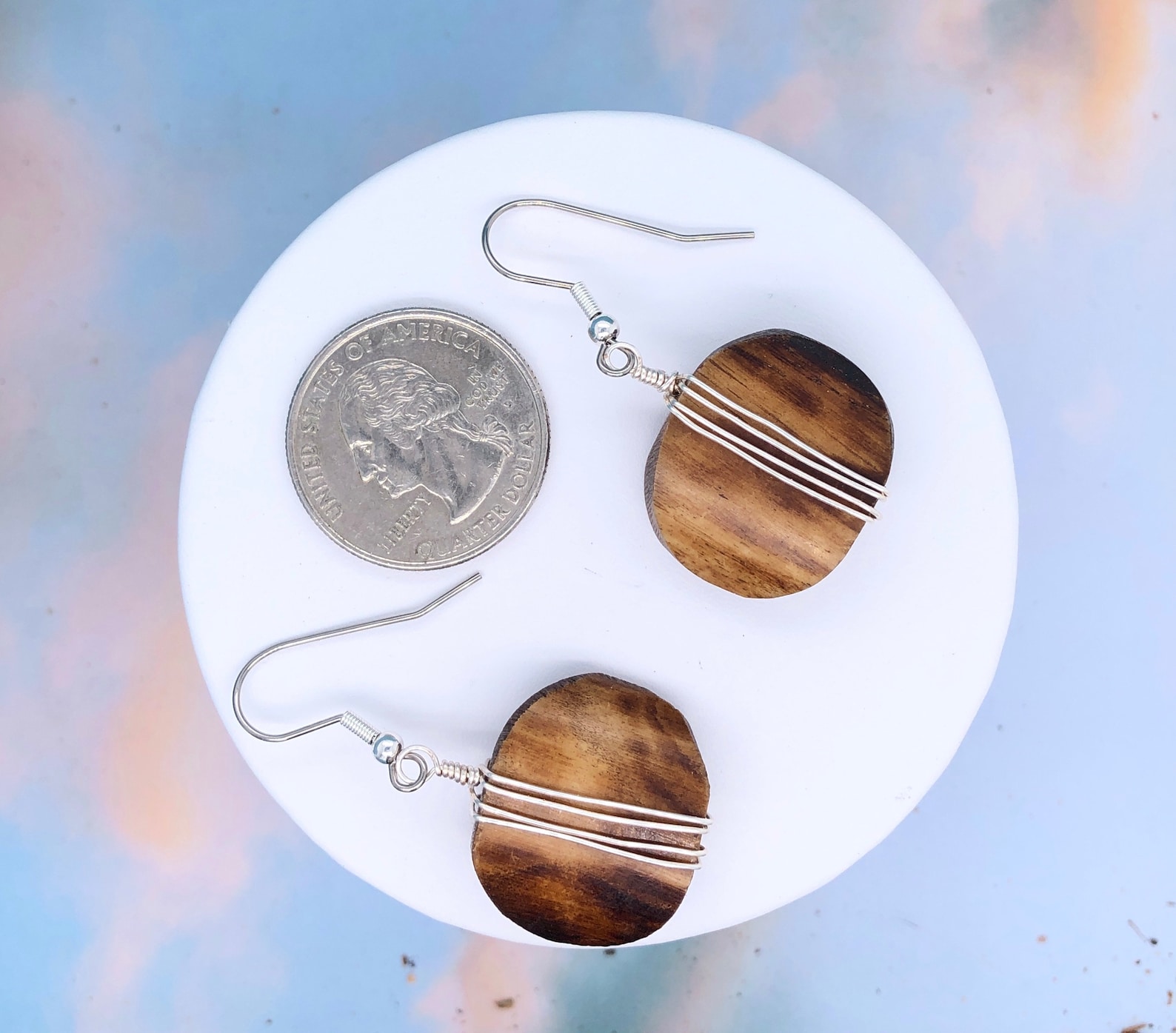 Camel Bone Earring, Bone Earrings, Wire Wrapped Camel Bone Earrings ...