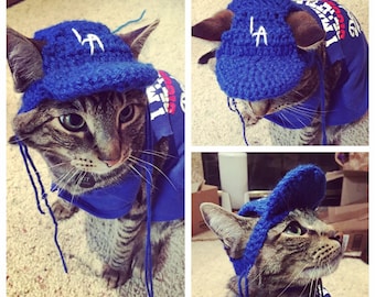 Baseball Cat Cap (Sports Fan Cap)