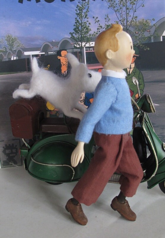 Tintin & Snowy Great Vespa Adventure 6.5