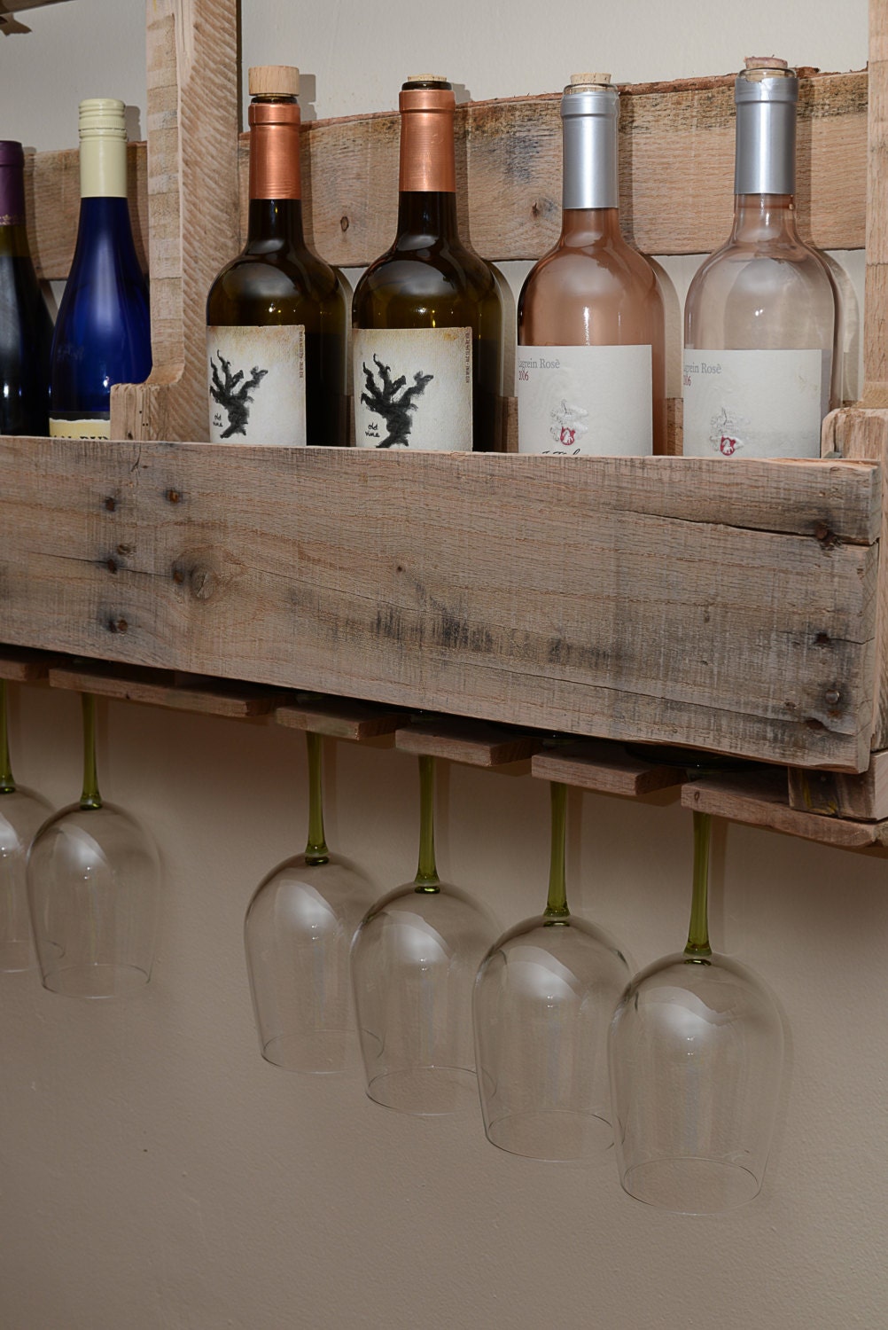 Gift for her Wine Rack Personalized Wine Rack Pallet Wine Etsy