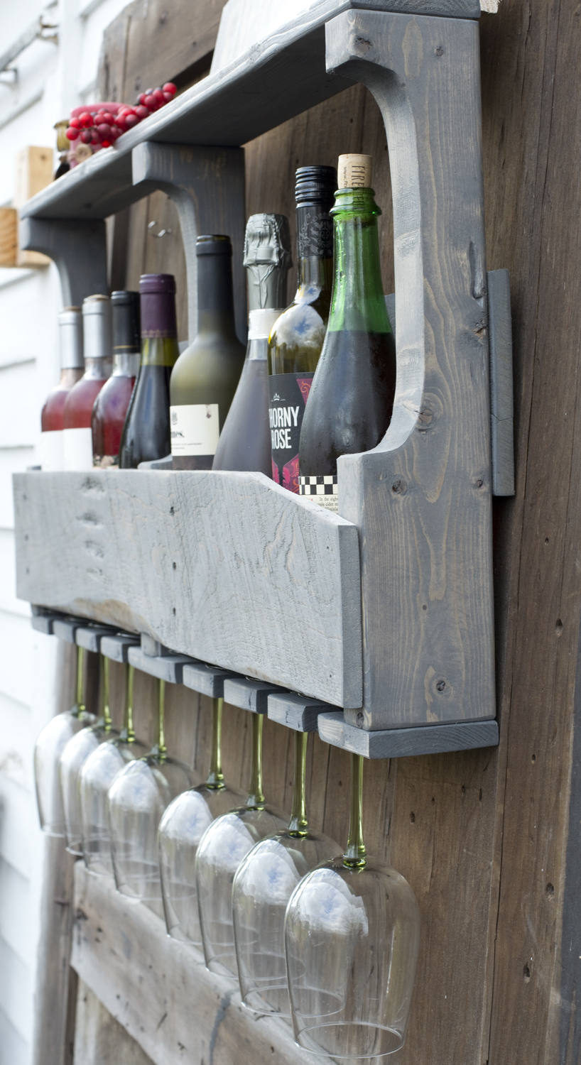 Wine Gift Wood Wine Rack Wall Wine Rack Wine Rack Shelf Etsy