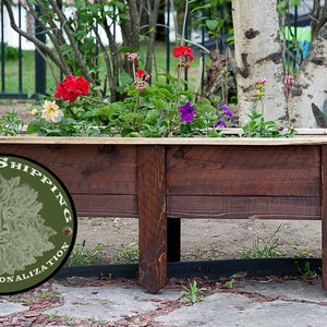 Cedar Planter, Outdoor Planter, Planter Box, Large Planter. Cedar Planter Box, Garden Box, Garden Planter, Raised Garden, Cyber Monday Sale