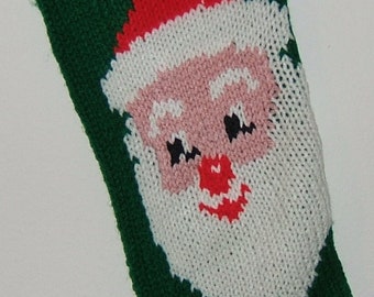 Personalized Hand Knitted Christmas stocking