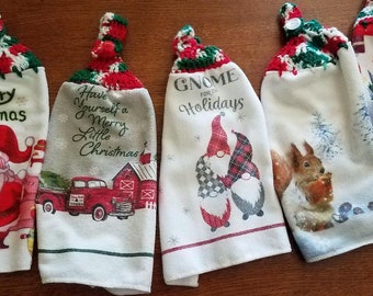 Hanging Christmas towel