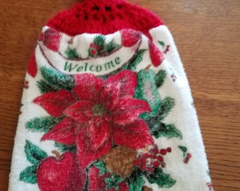 Hanging Christmas towel