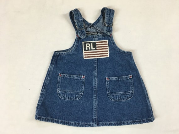 ralph lauren denim overalls