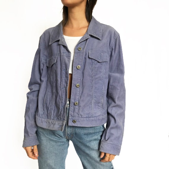 Vintage Lilac Corduroy Jacket