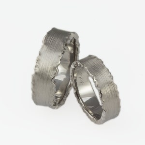 Hochzeit Ring-Set passende Eheringe, Ehering Set, Titan-Ring-Set, Titan-Eheringe, passenden Ehering legt, eindeutige