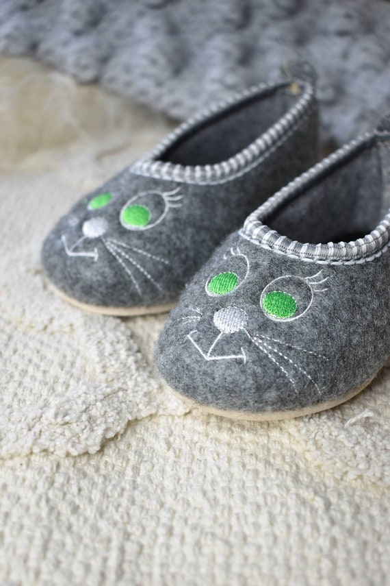 Children s Cat Ballerina Slippers