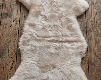 Sheepskin Rug – Cappuccino
