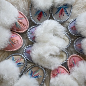 Kids Sheepskin Mule Slippers LUCKY DIP