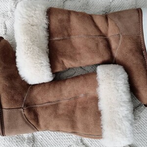 High Sheepskin Boots OUTLET