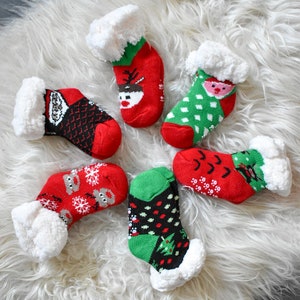 Grip Baby Christmas Socks 12-24 mths