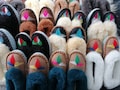 Handmade Sheepskin Moccasin Slippers/ Lucky Dip product logo
