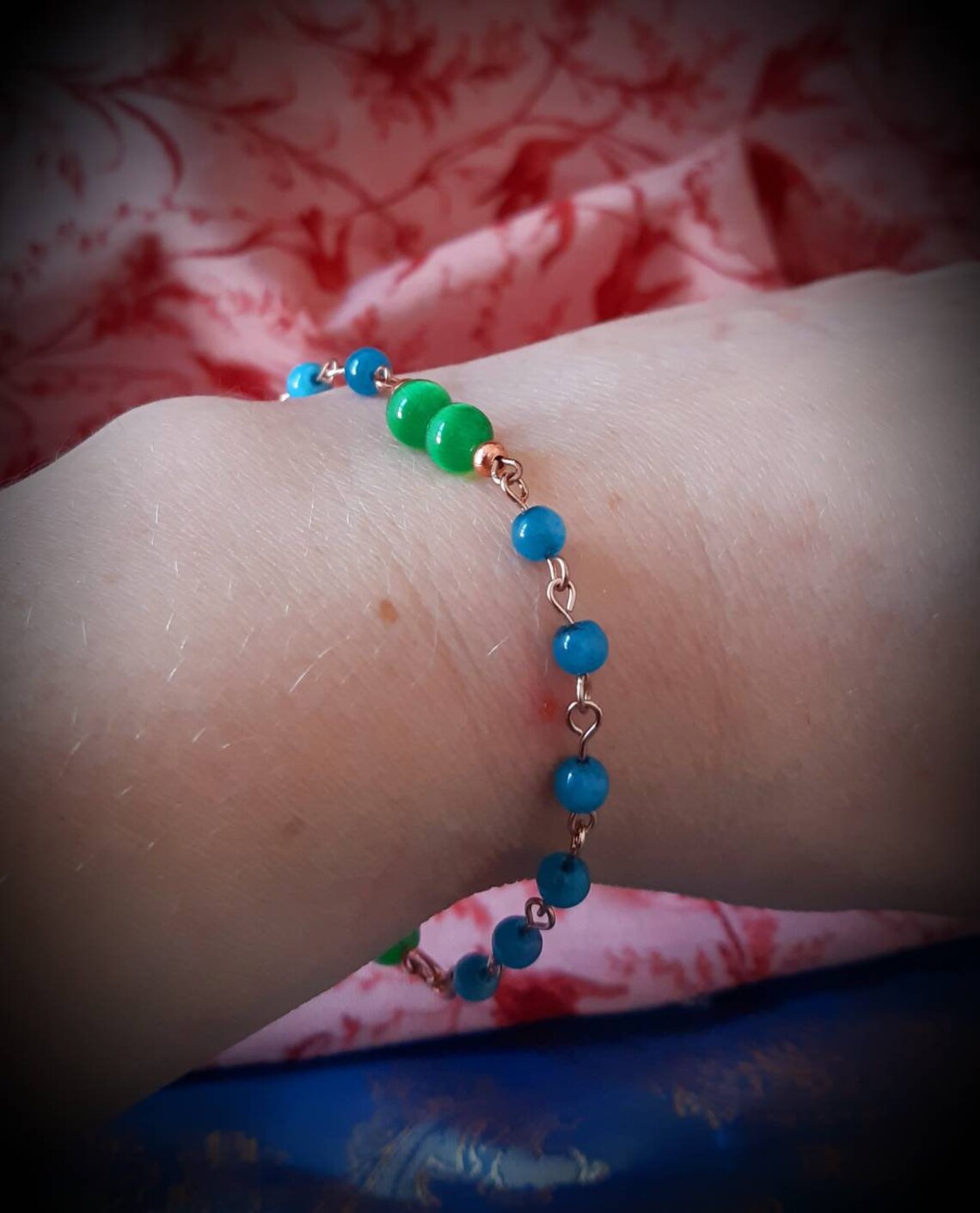 Two Peas in a Pod Beaded Bracelet Etsy