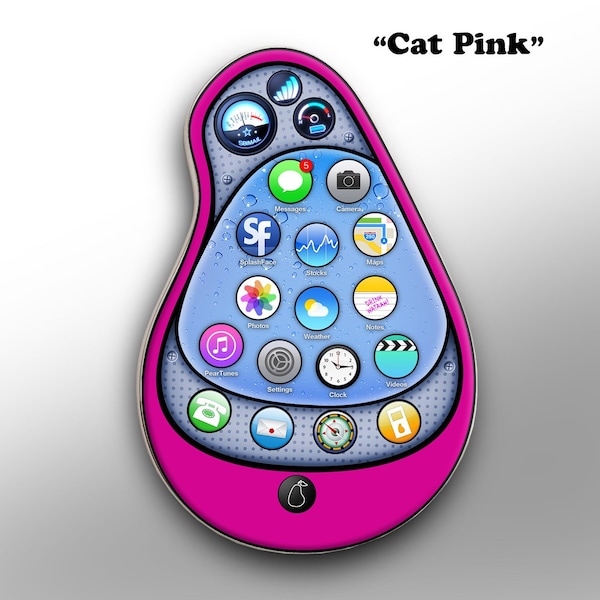 Working Pear Phone Etsy