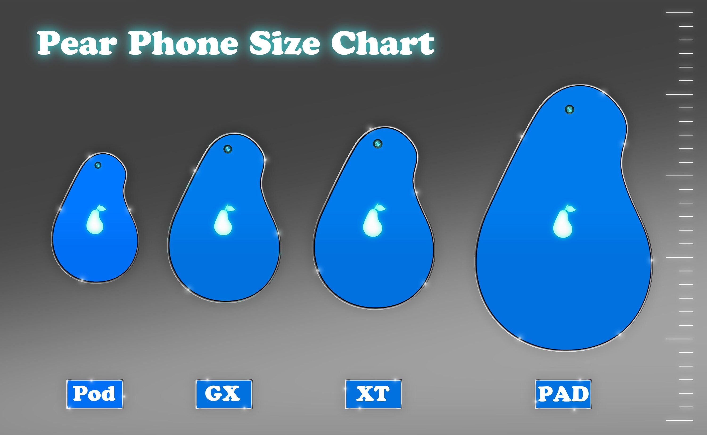 Pear Phone GX Jade Red - Etsy