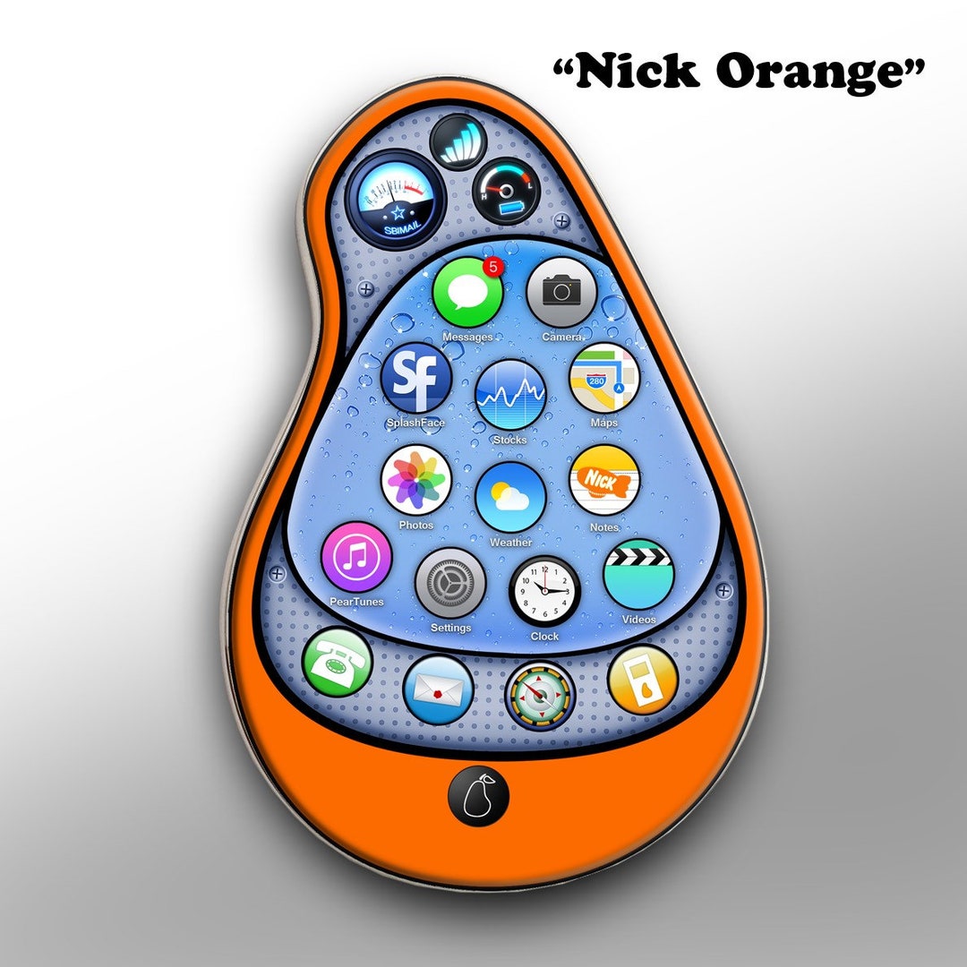 Pear Phone GX Nick Orange Etsy