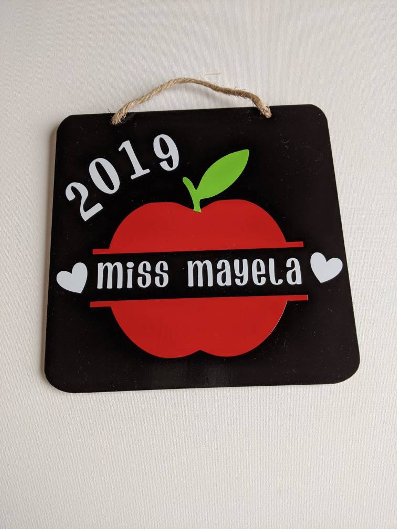 Custom Handmade Teacher Plaque for Classroom Office or Home Etsy