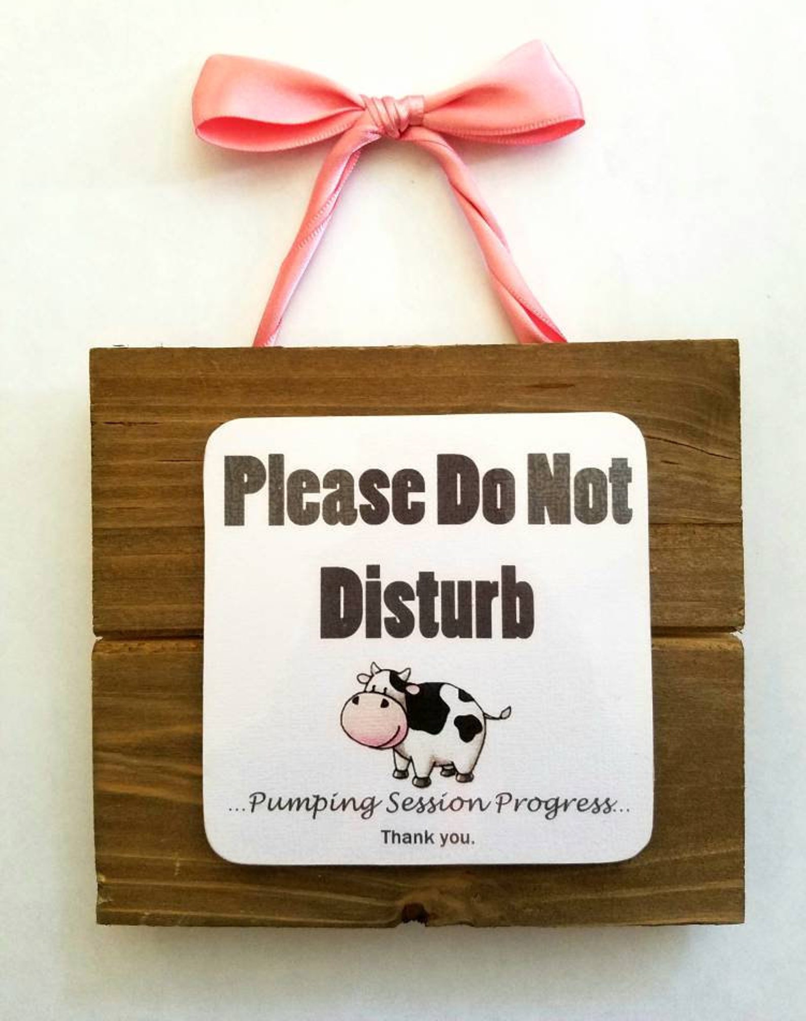 Custom Handmade Nursing / Pumping Do Not Disturb Door Sign / | Etsy