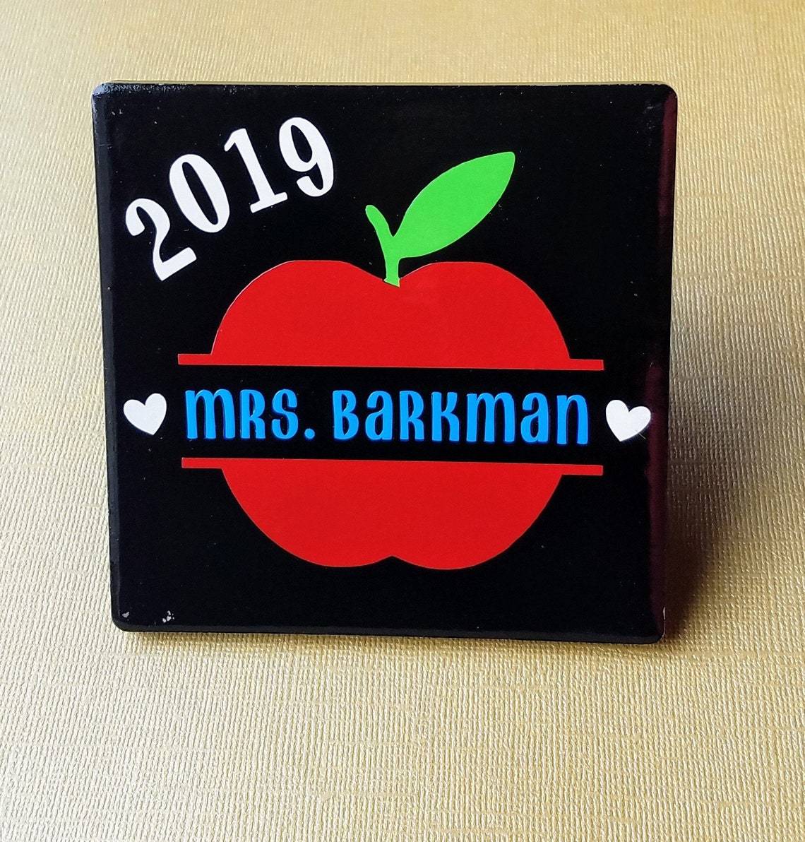 Custom Handmade Teacher Plaque for Classroom Office or Home Etsy