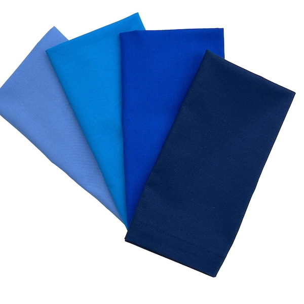 Blue Napkins Etsy