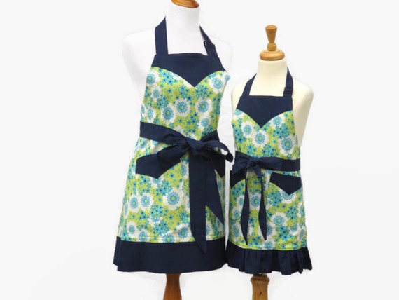 mother daughter aprons personalized