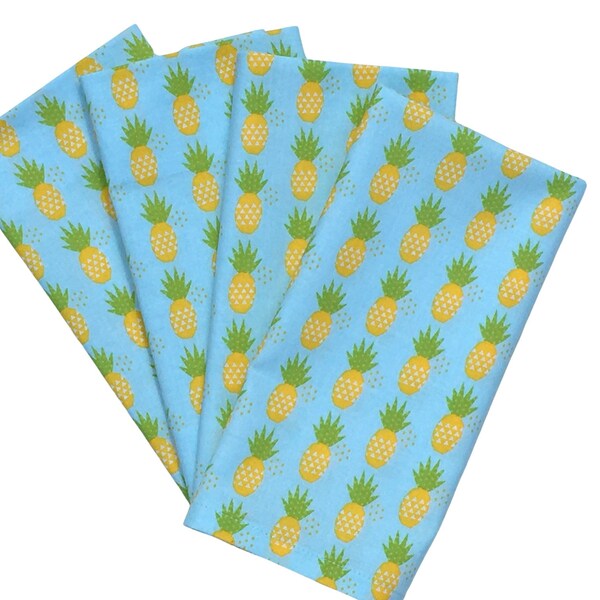 Pineapple Napkins Etsy