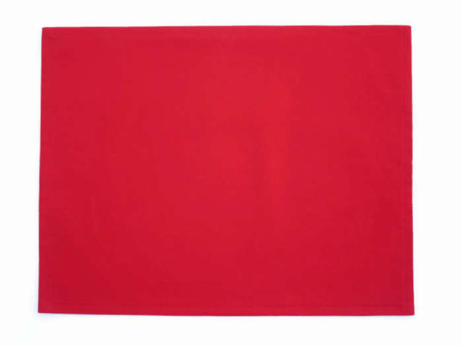 Solid Red Cloth Placemats Set of 2 Rectangle in 3 Red Shades Etsy