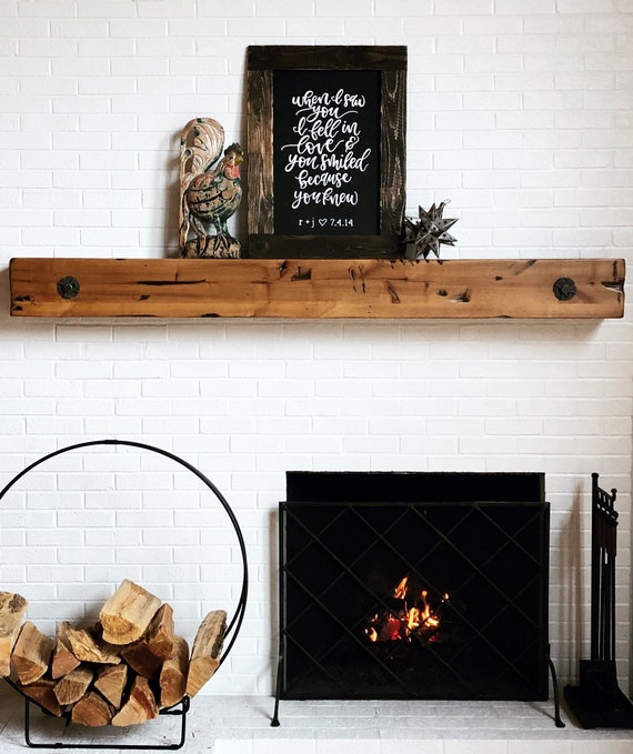 Floating 2024 mantel shelf
