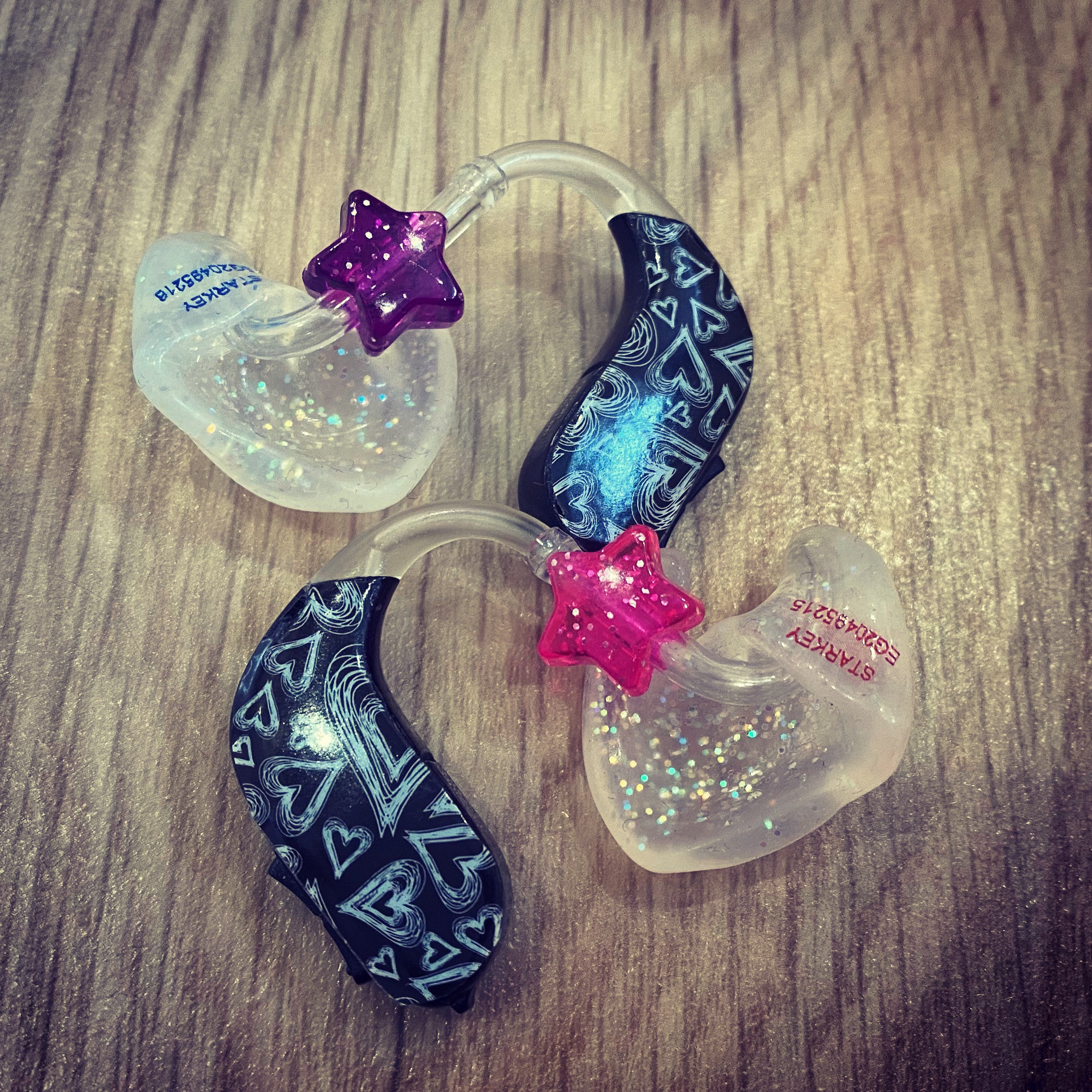 Star Beads for Hearing Aids Etsy UK