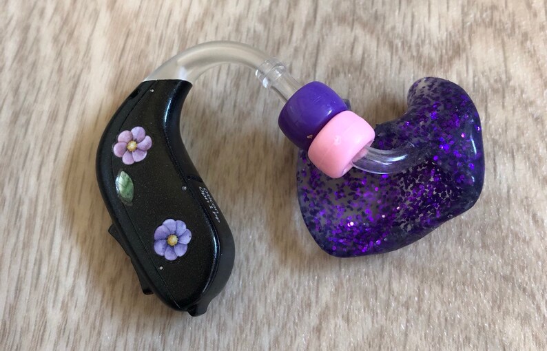 10 Pairs of Rainbow Beads for Hearing Aids