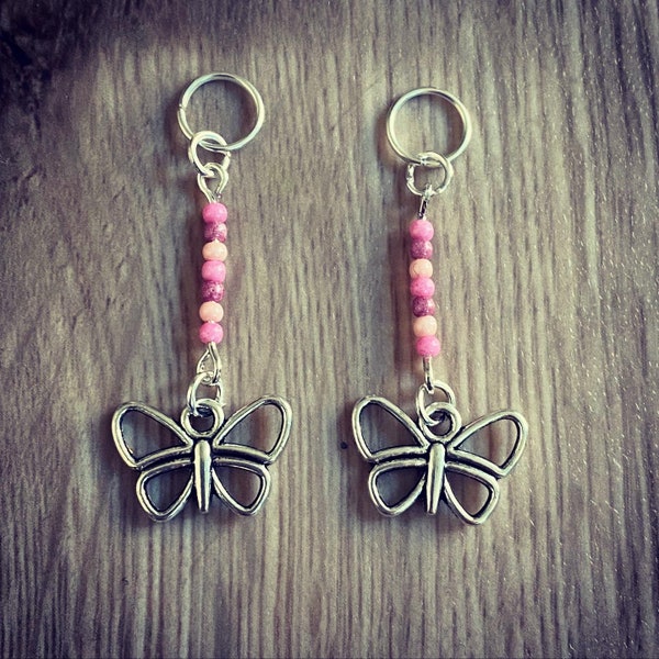 Butterfly Hearing Aid Charms