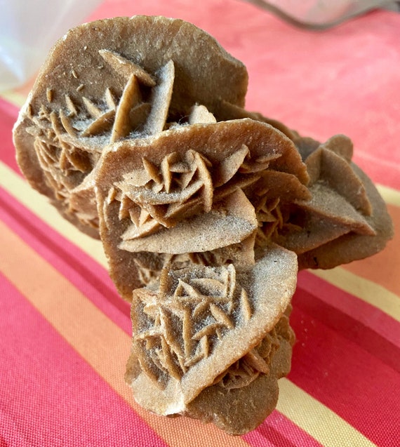 Rose des sables minéral pierre naturelle collection 425 Etsy France