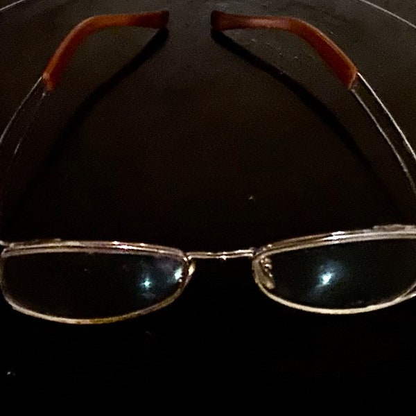 Ray Ban, lunettes de vue femme RB 6091, forme ovale, monture en métal, vintage 90