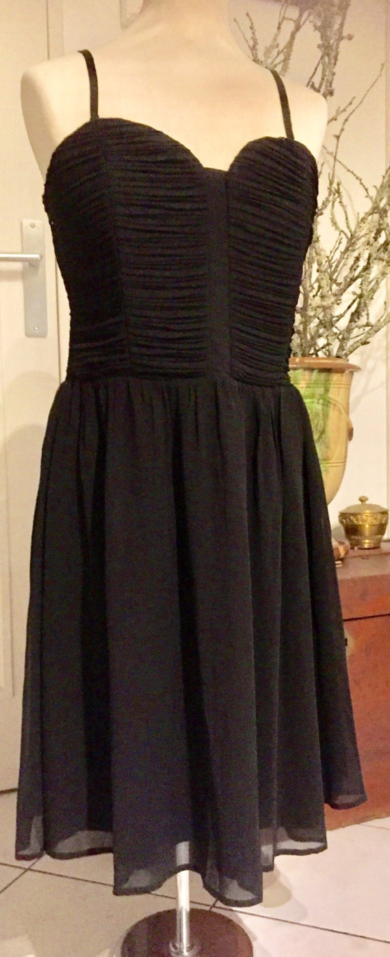 bustier evening dress