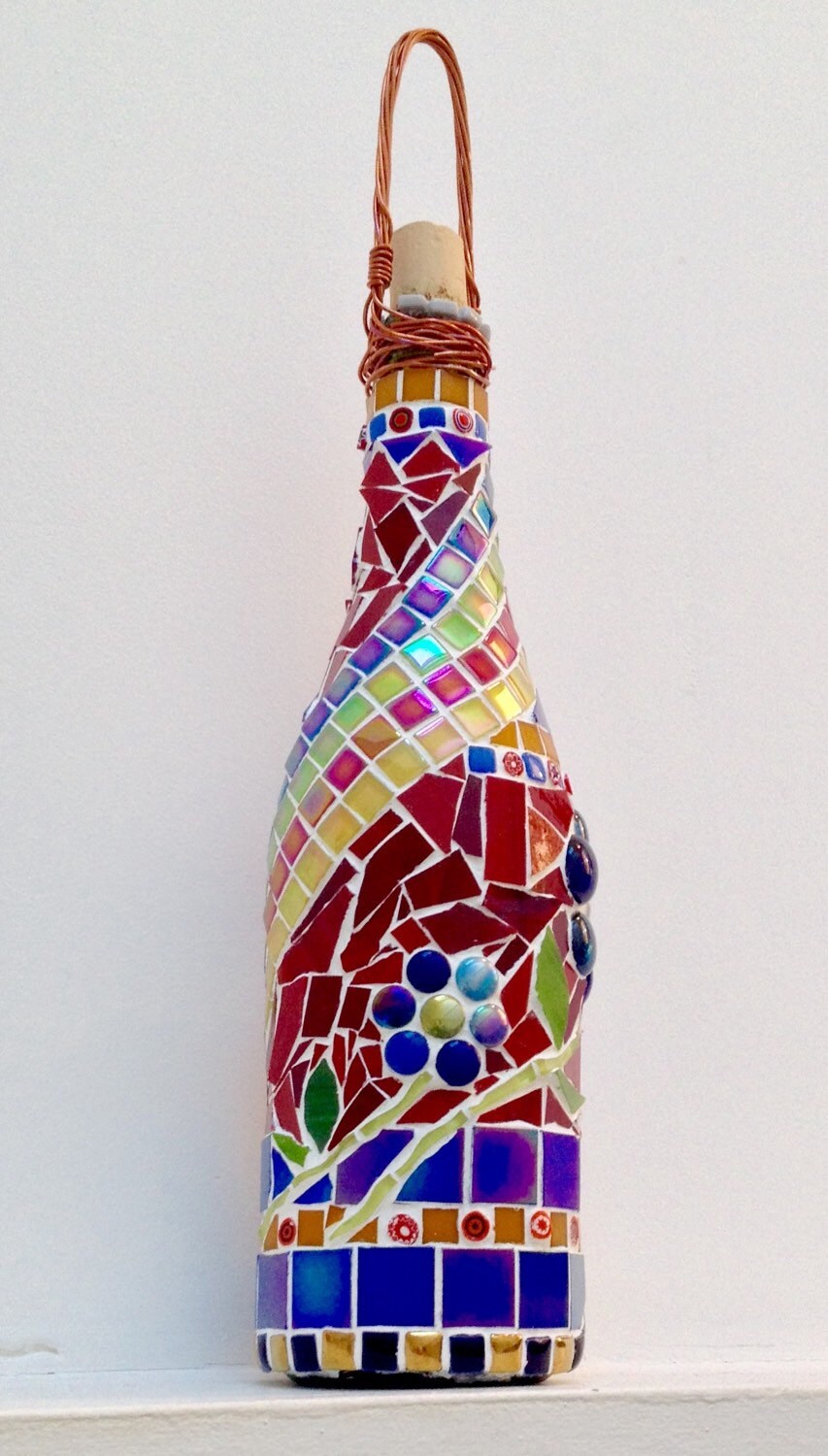 Mosaic Bottle | Etsy UK